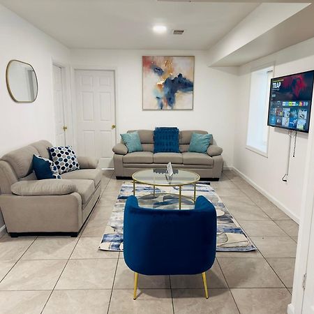 Cosy Bedroom 6 Minutes To Ewr Prudential Hotels Pen Station Newark Luaran gambar
