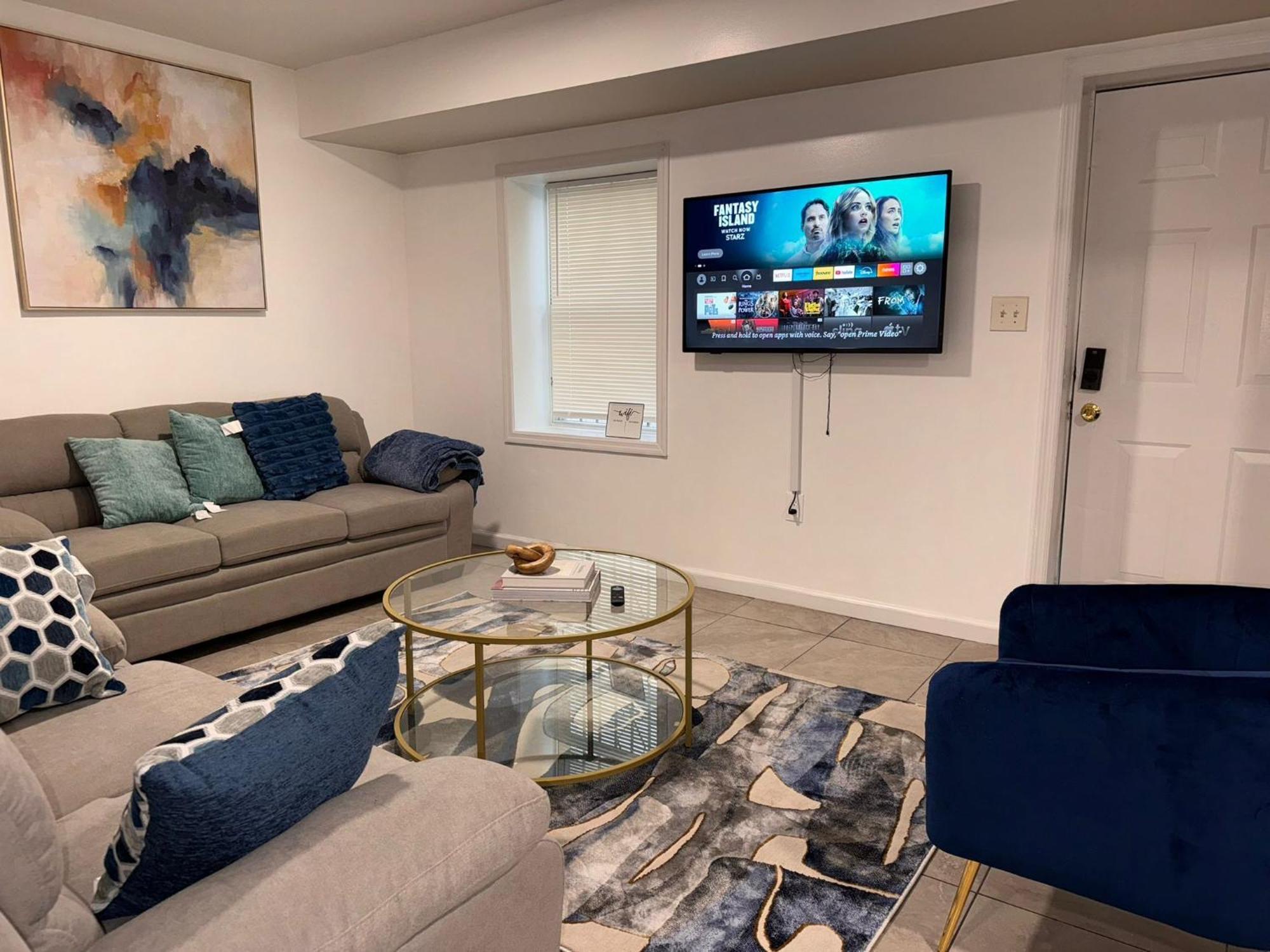 Cosy Bedroom 6 Minutes To Ewr Prudential Hotels Pen Station Newark Luaran gambar
